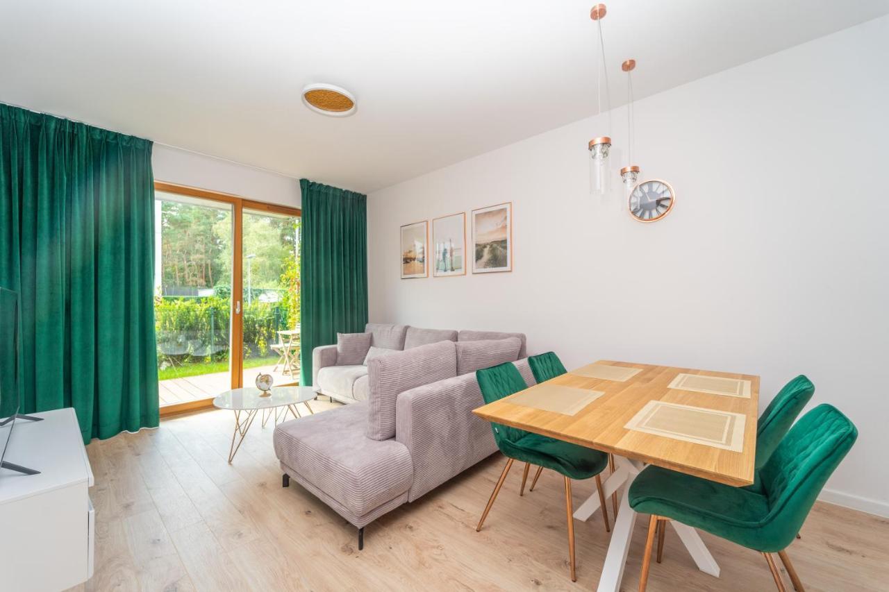 Nadmorski Dwor - Green Apartment Gdaňsk Exteriér fotografie