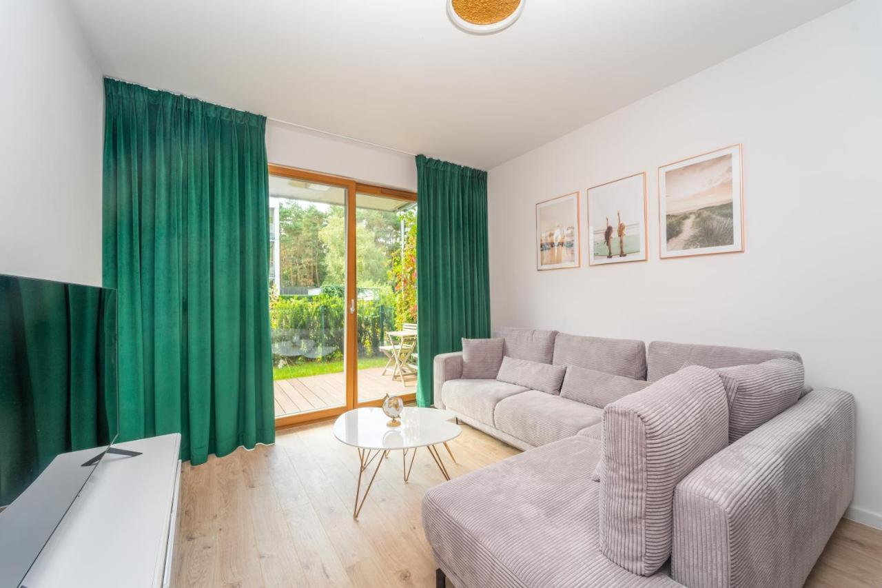 Nadmorski Dwor - Green Apartment Gdaňsk Exteriér fotografie